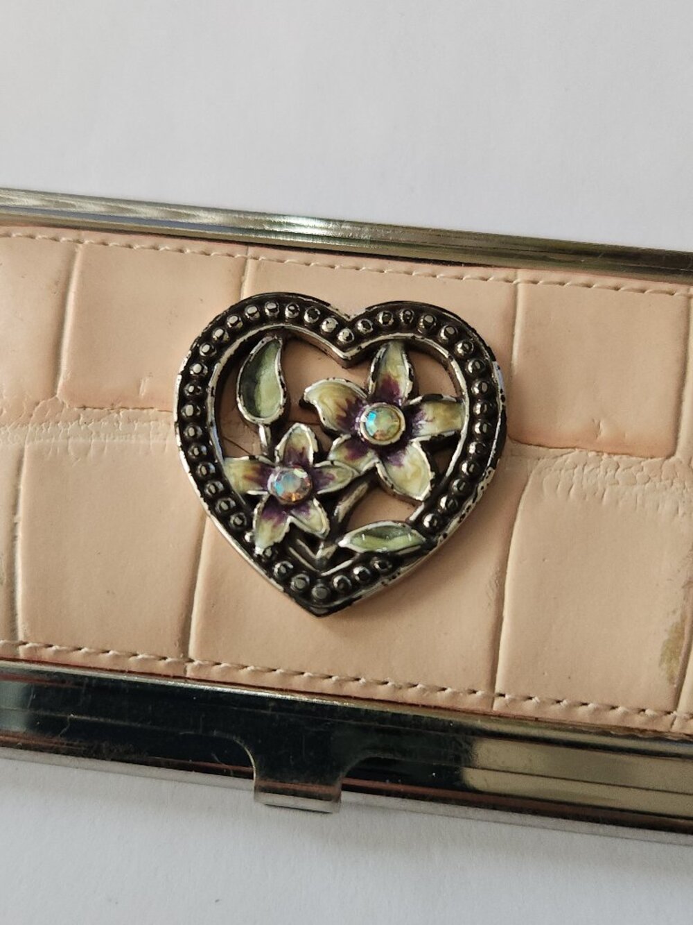 Brighton Metal Business Card Holder